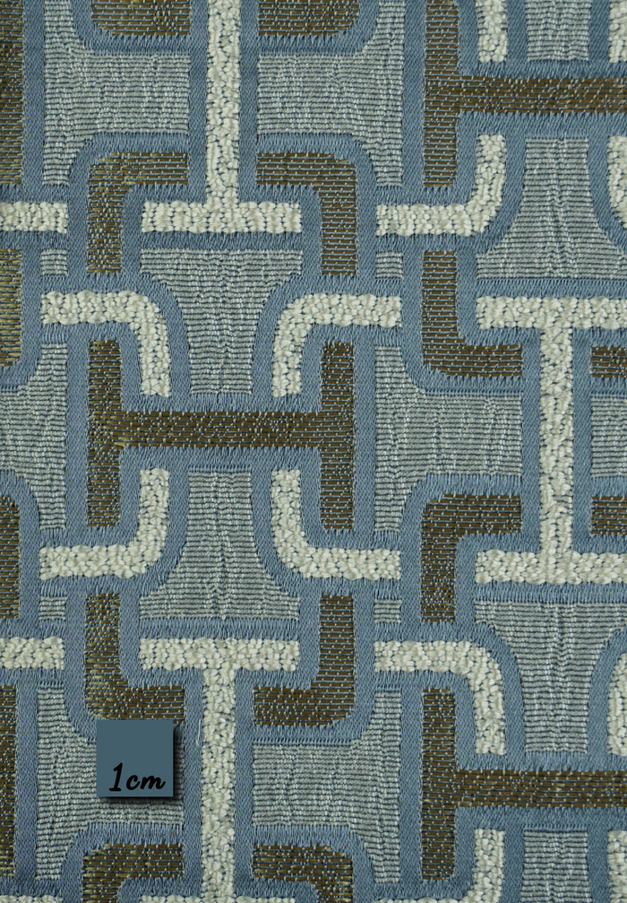 MAAYA - PIGEON BLUE / GOLD