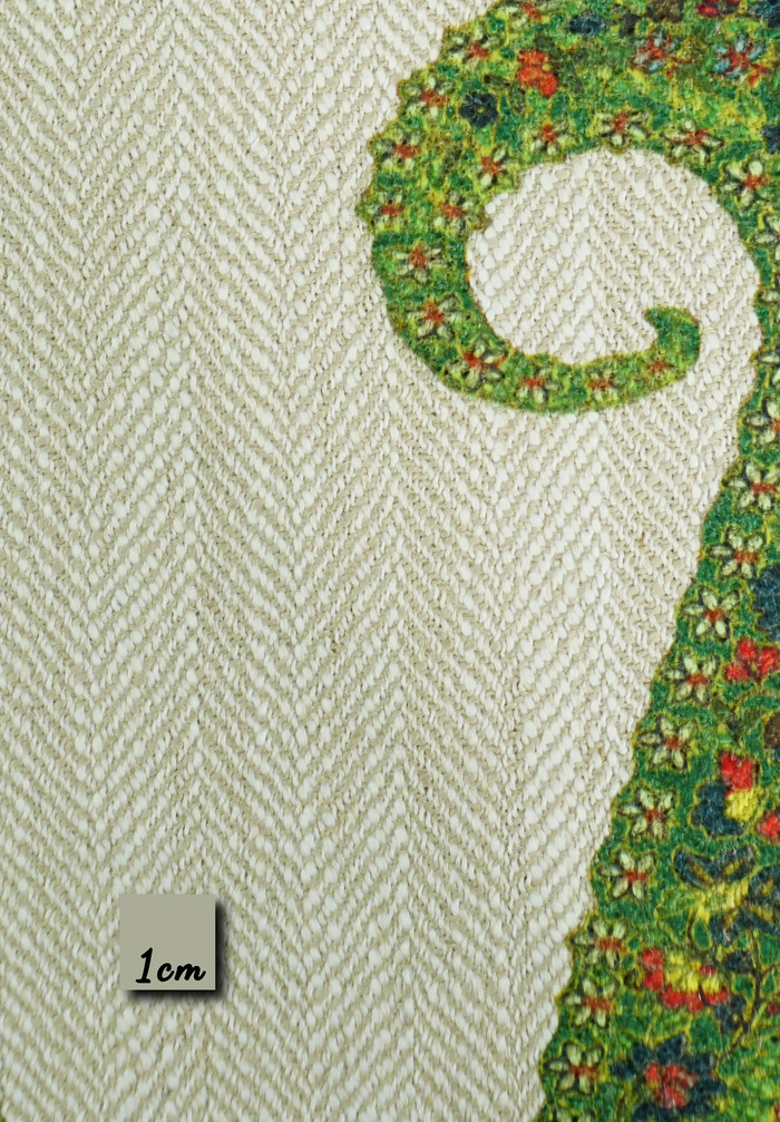 TARUVAR - BEIGE / PARROT GREEN
